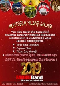 Kordon Otel İzmir Yılbaşı Programı 2019