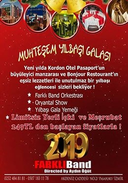 Kordon Otel Pasaport Yılbaşı 2019