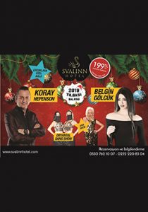 Svalinn Hotel İzmir Yılbaşı Programı 2019