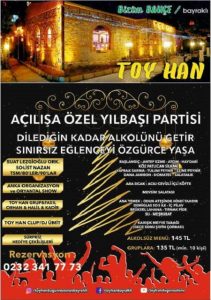 Toy Han Bizim Bahçe İzmir Yılbaşı 2019