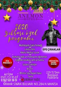 Anemon Manisa Hotel 2020 Yılbaşı