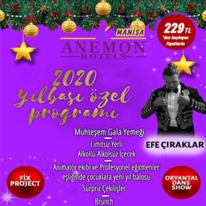 Anemon Manisa Hotel İzmir 2020 Yılbaşı