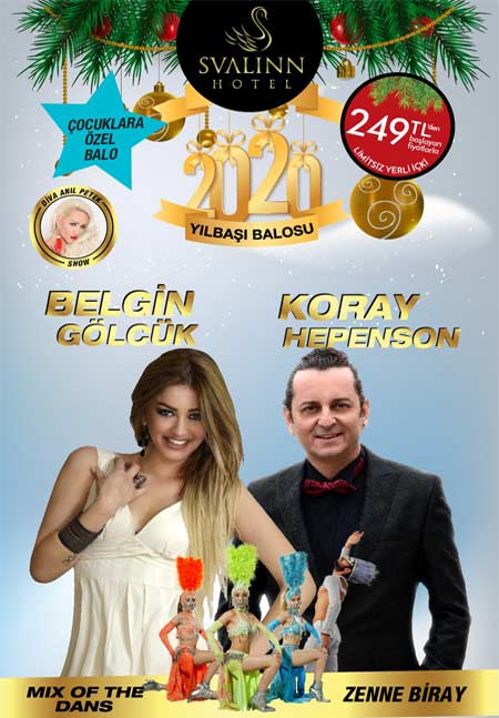 İzmir Svalinn Hotel Yılbaşı 2020