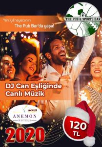 Anemon Otel Manisa The Pub 2020 Yılbaşı
