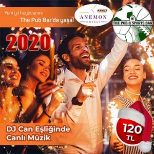 Anemon Otel Manisa The Pub Yılbaşı 2020