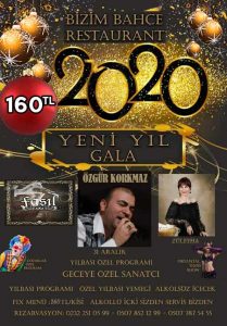 Bizim Bahçe İzmir Yılbaşı 2020