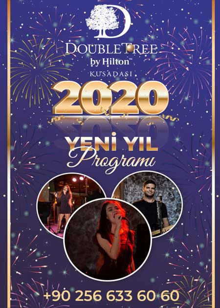 Double Tree By Hilton Kuşadası Yılbaşı Programı 2020