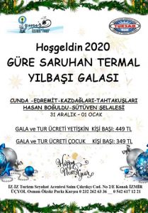 Güre Saruhan Otel Yılbaşı 2020