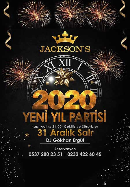 Jacksons Alsancak Yılbaşı 2020