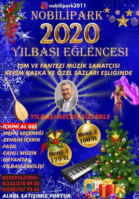 Nobili Park Balçova Yılbaşı Programı 2020