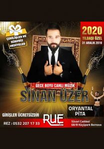 Rue Live İzmir Yılbaşı 2020