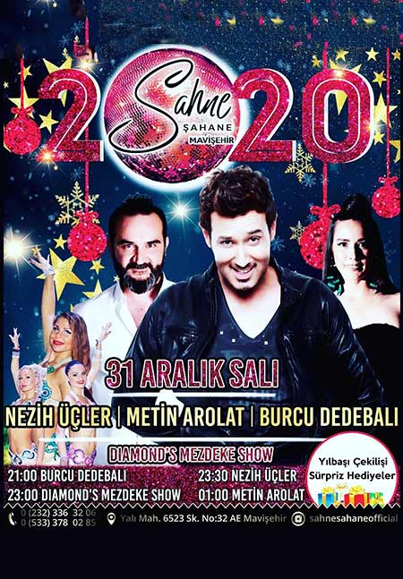 Sahne Şahane İzmir Yılbaşı 2020