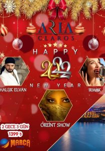 Aria Claros Hotel İzmir Yılbaşı 2022