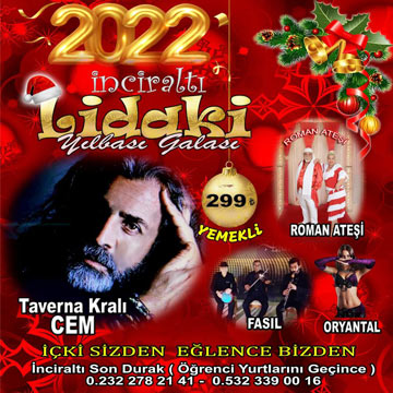 İzmir Yılbaşı Programları 2023 | İzmir Yılbaşı