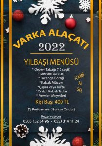 Varka Alaçatı Yılbaşı 2022