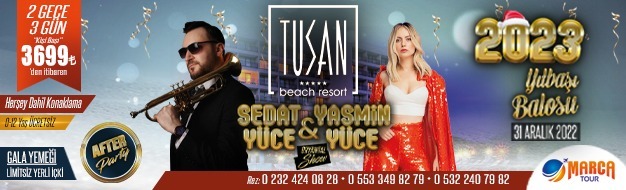 Tusan Deluxe Otel Kuşadası Yılbaşı 2023