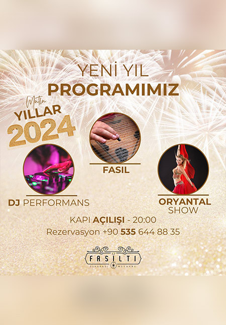 Fasıltı Meyhanesi 2024 Yılbaşı Programı