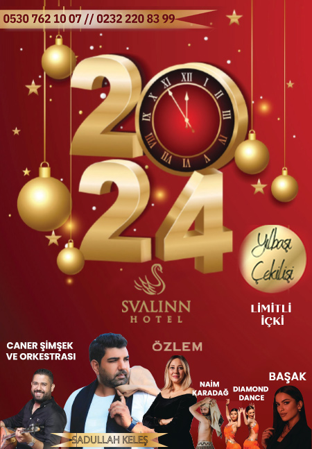 Svalinn Hotel İzmir Yılbaşı 2024
