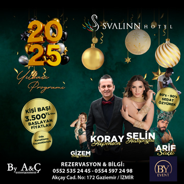 Svalinn Hotel İzmir Yılbaşı 2025